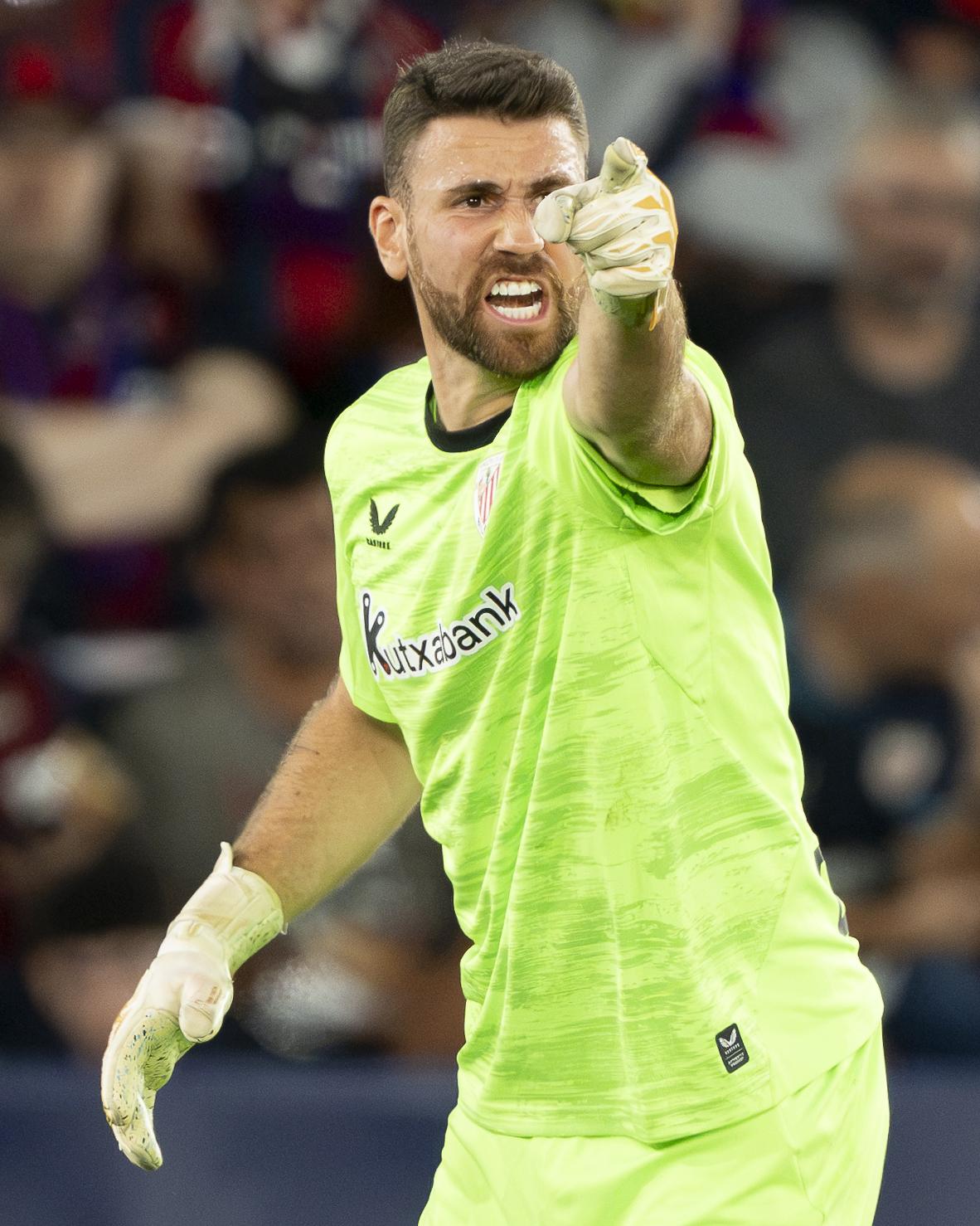 Unai - Simon - Enfadado